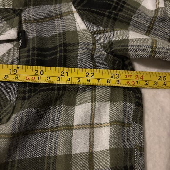 Molokai Surf Company‎ Flannel Hoodie XXL 2XL Black Green - Picture 7 of 8